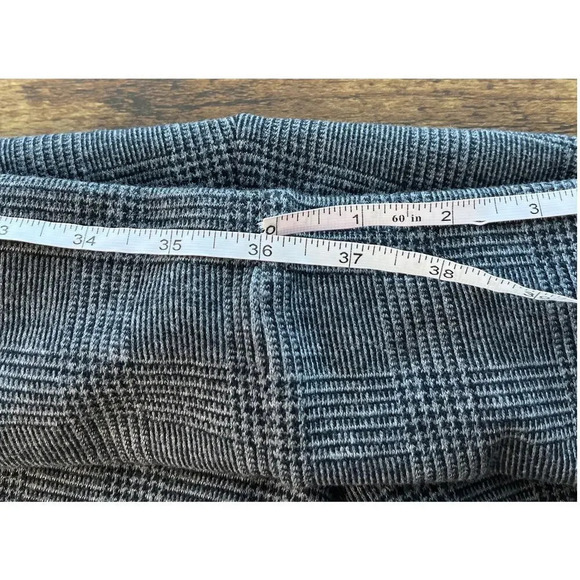 J.Jill Womens L Black/White Ponte Slim Leg Pull on Career Wear FLAW - Picture 8 of 13